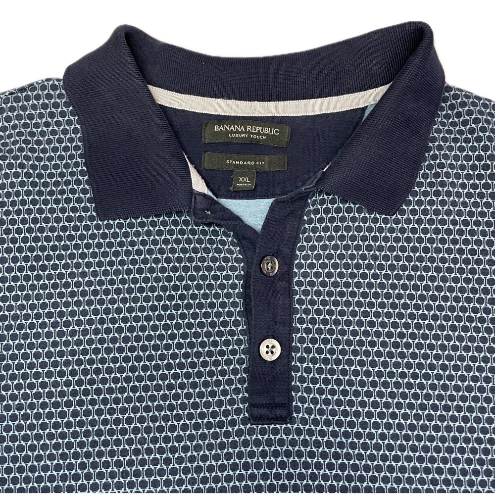 BANANA REPUBLIC Men's Standard Fit Polo Shirt (XXL)